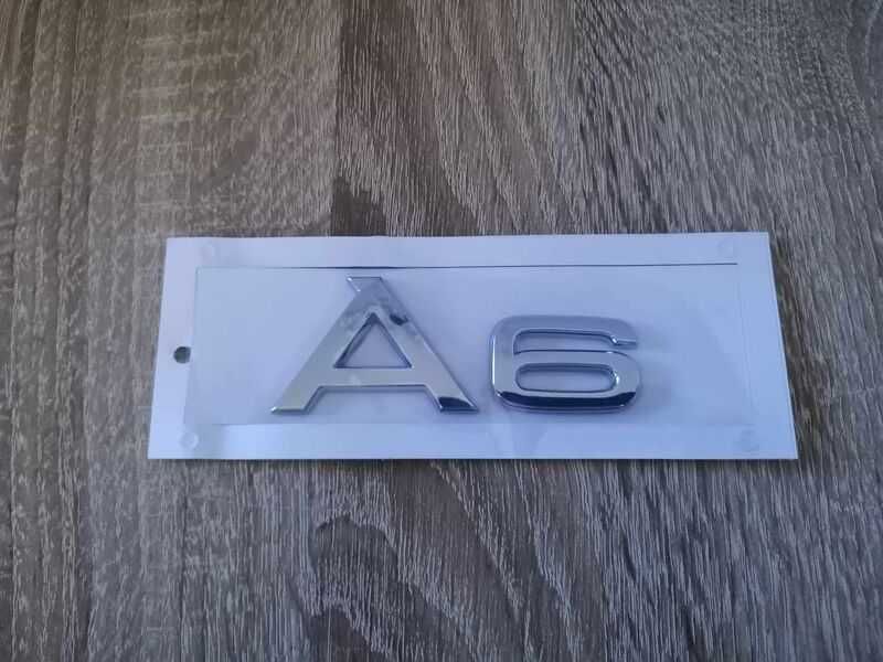сребриста емблема Audi A6