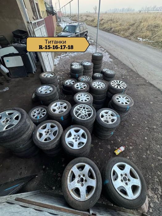 Титановые диски с резиной