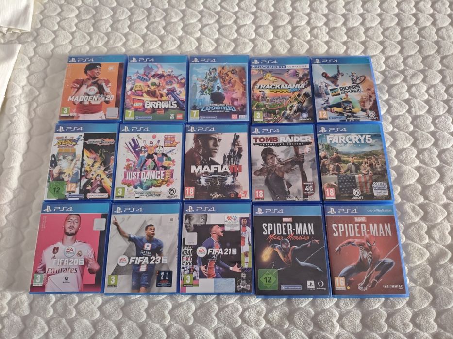 Jocuri PS4 Playstation 4 Fifa Spiderman NFS Lego Minecraft