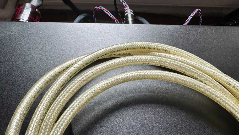 Oyaide FTVS-910,Silver Solid Cable 5N made in Japan, 2 x 1,3m, xlr-xlr