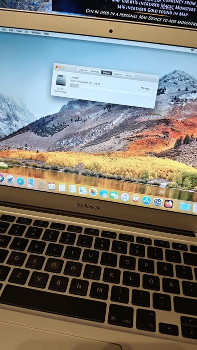 Macbook Air 13" Late 2010 core2duo, 4GB ram, 128 SSD stare excelentă