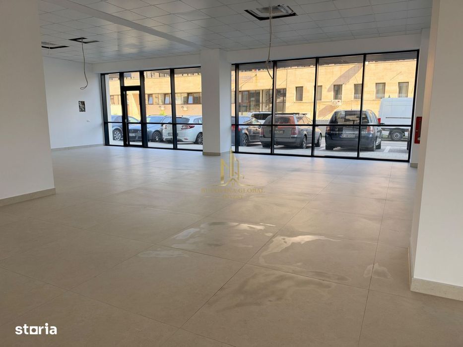 Spațiu comercial nou, 493.4 mp, vitrină 20 m, Suceava, zona Obcini