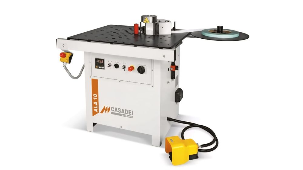 Masina de aplicat cant ABS pe curb