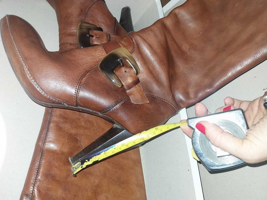 2 modele cizme piele (nr 40-41), toc 9cm, 90lei/ pereche, negociabil