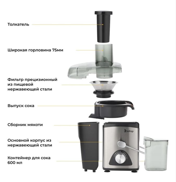 Соковыжималка TAMION PRO-2