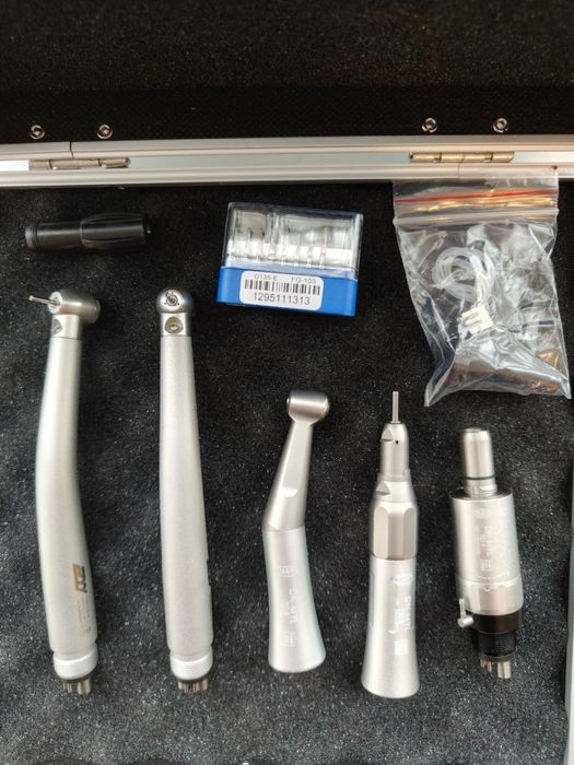 Set: 2 Turbine LED, 1 contraunghi, 1 piesa dreapta+ 1 micromotor