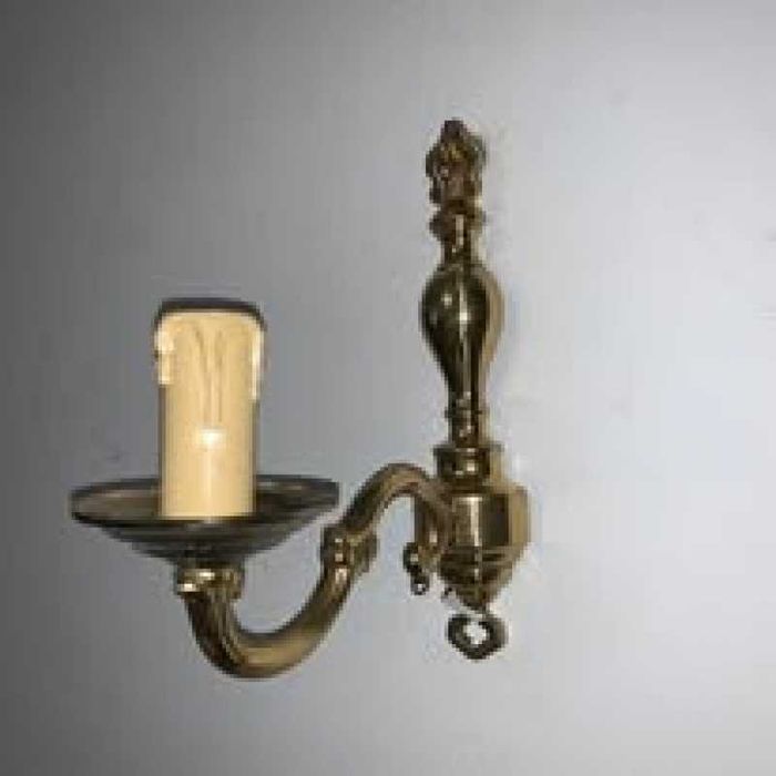 Set de 2 aplice de perete din bronz