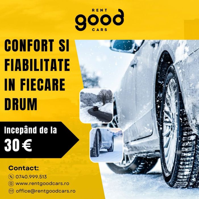 Inchiriere auto premium incepand cu 30€ /zi