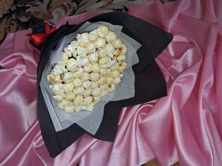 Букет из попкорна