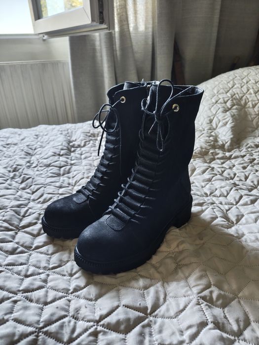 Дамски обувки SISI от естествена кожа, нови, намалени