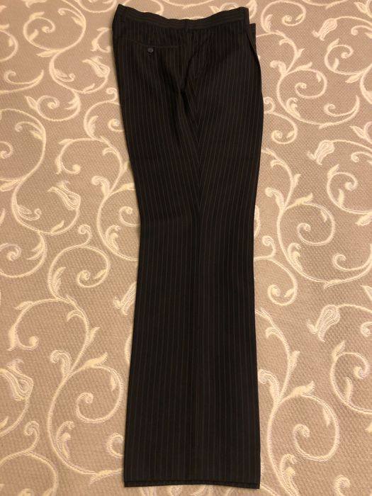 Costum Dinasty 2 piese marime 50 (M) maro cu dungi