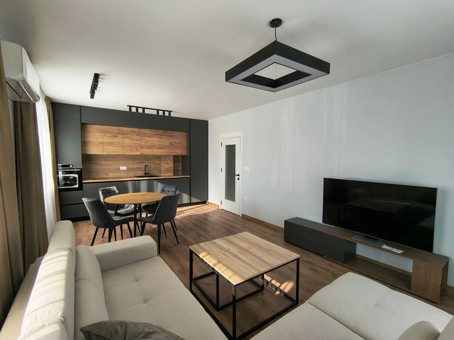 Двустаен обзаведен апартамент в сграда с Акт 16/ Паркомясто в цената