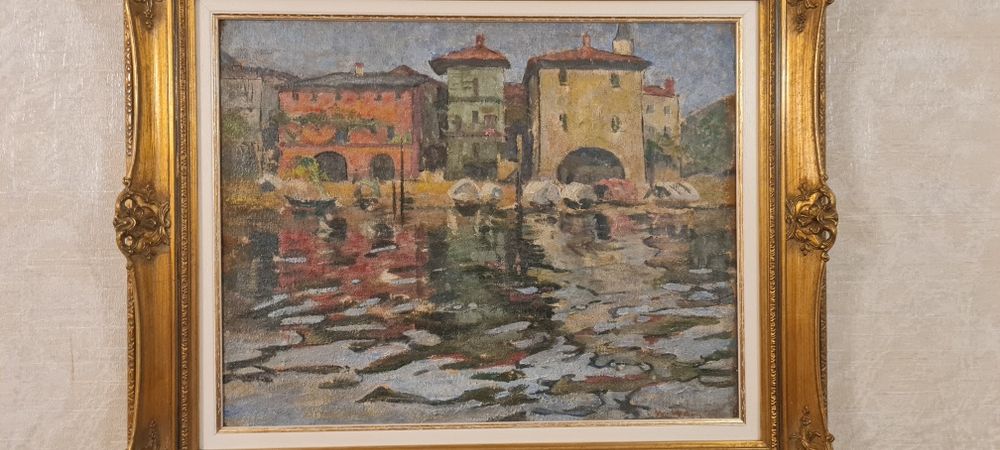 Маслена картина от XIX век Венеция
