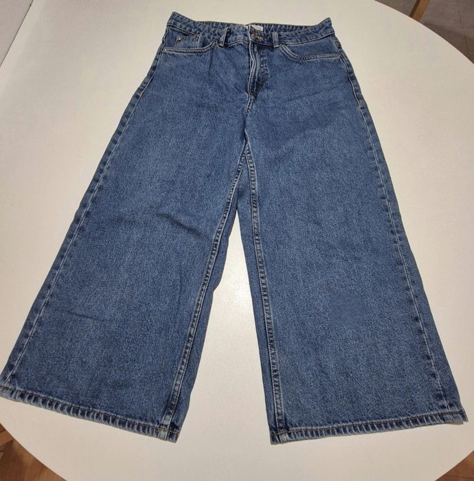 ZARA дамски дънки под коляно