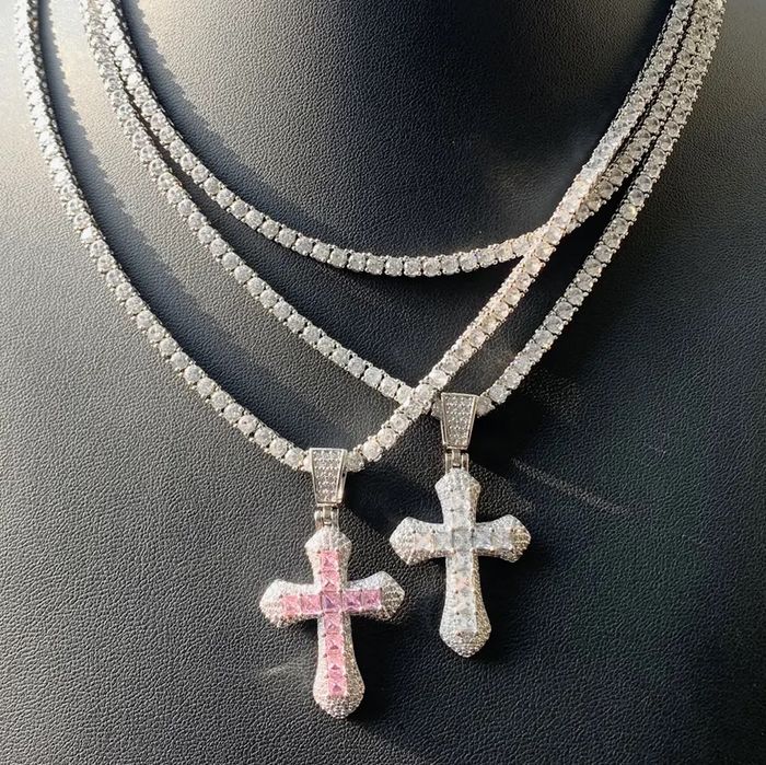 Pandantiv Premium Cruce + Lant Tennis