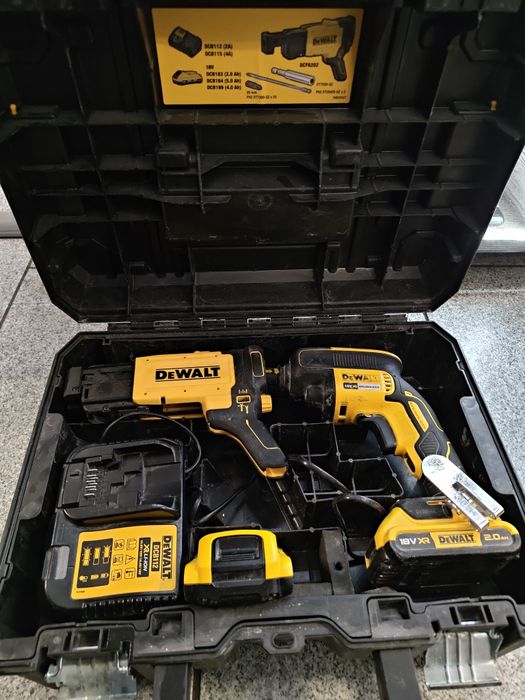 Акумулаторен Винтоверт за гипсокартон DeWalt DCF620D2K /Пълен комплект