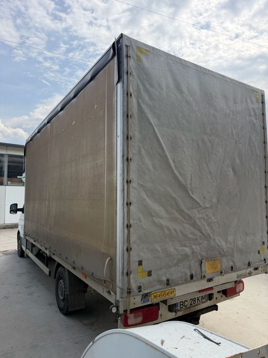 Volkswagen Crafter 2019, prelată reglabilă și dormitor, motor defect