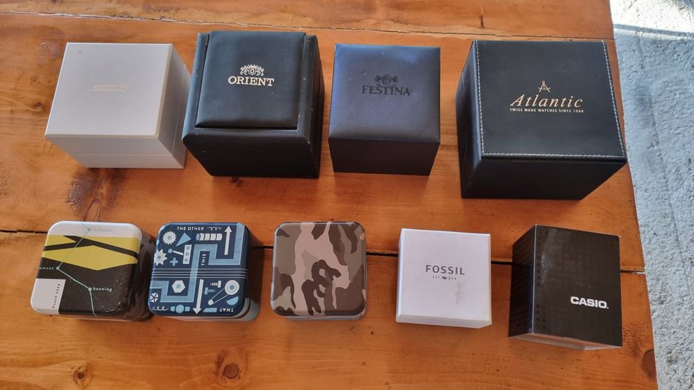 Cutii ceasuri colectionari