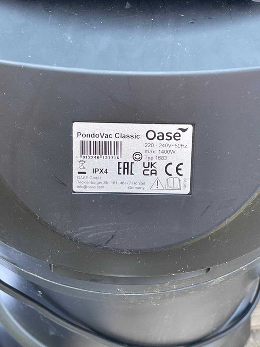 Oase 50529 PondoVac, aspirator piscine, iazuri, acvarii