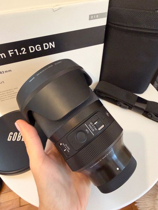 Sigma 35mm F1.2 DG DN Art Sony E + filtru Gobe 82mm