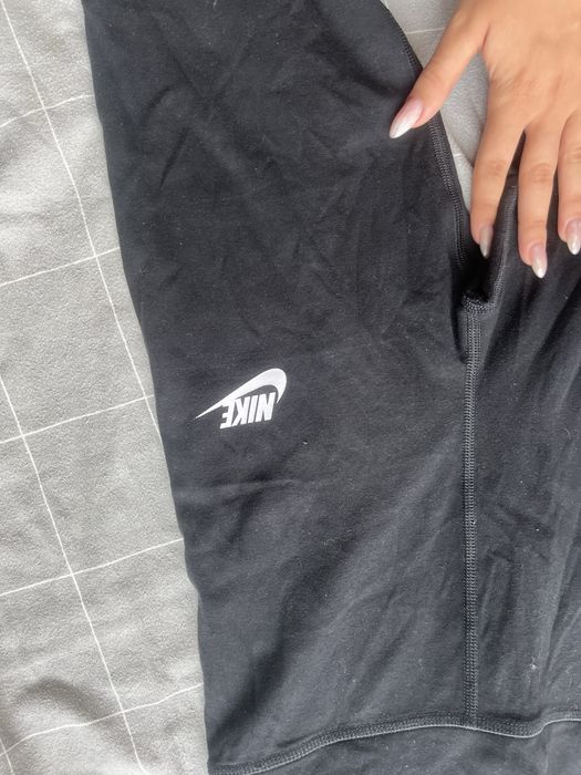 Черен клин на nike за деца