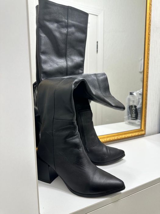 Сапоги ботфорты