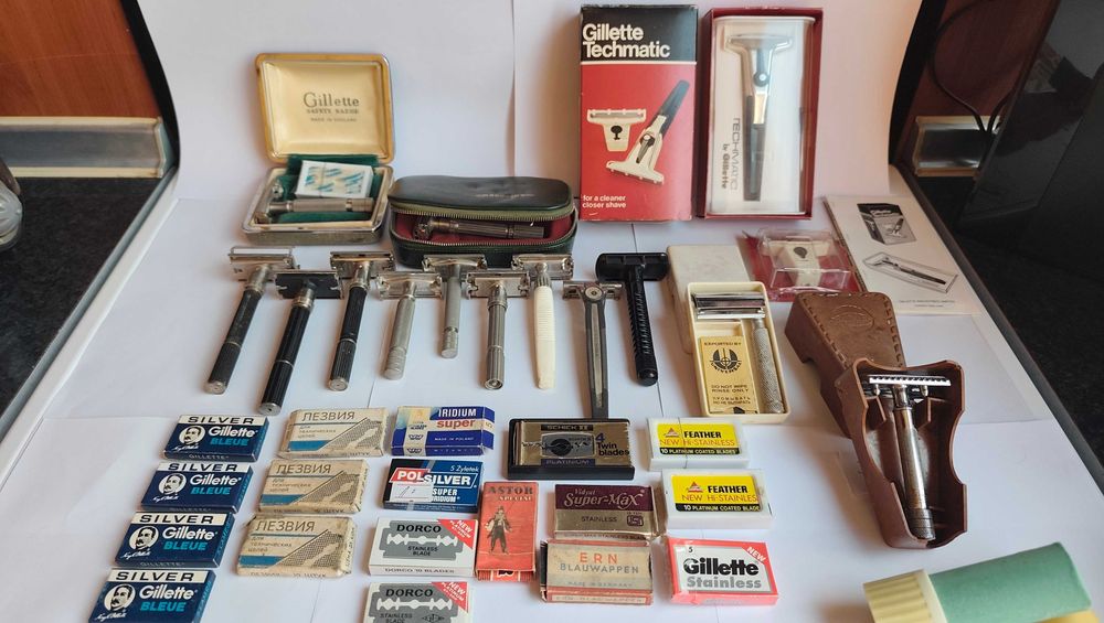 Gillette ретро самобръсначки