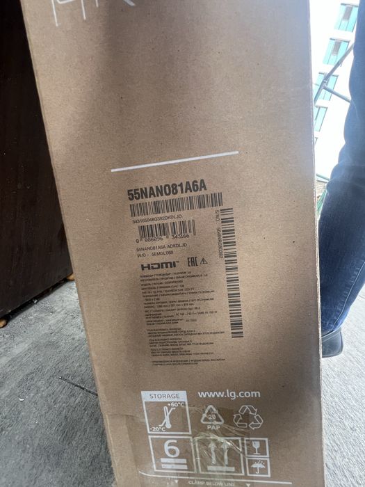Телевизор LG Nanocell AI 4K 55NANO81A6A