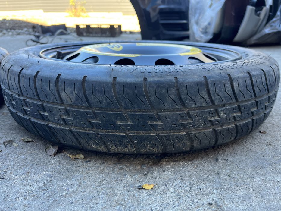 Roata rezerva slim VW Golf Audi A3 T125/70R16 ET25.5