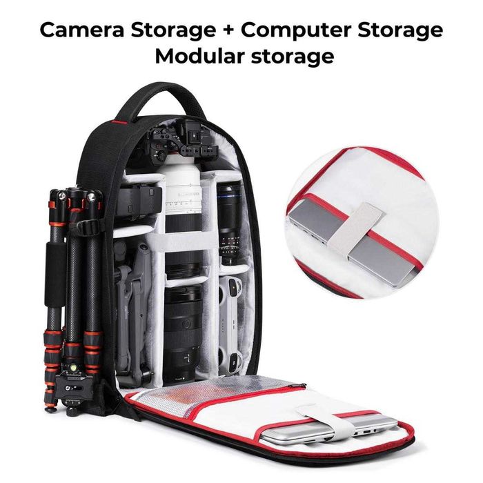 Водоустойчива фотографска раница K&F Concept 18L KF13.151
