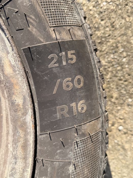 Roti Complete Opel 215/60/R16 anvelope dot 2025