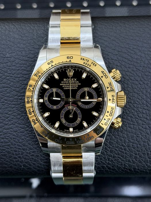 Rolex Daytona Two Tone Black ETA 4130