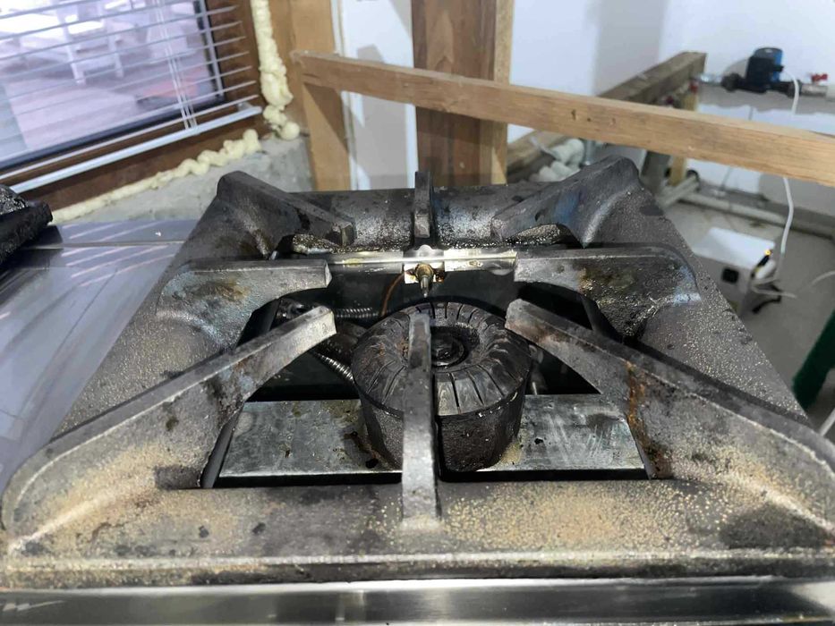 Газов котлон професионален с две горелки