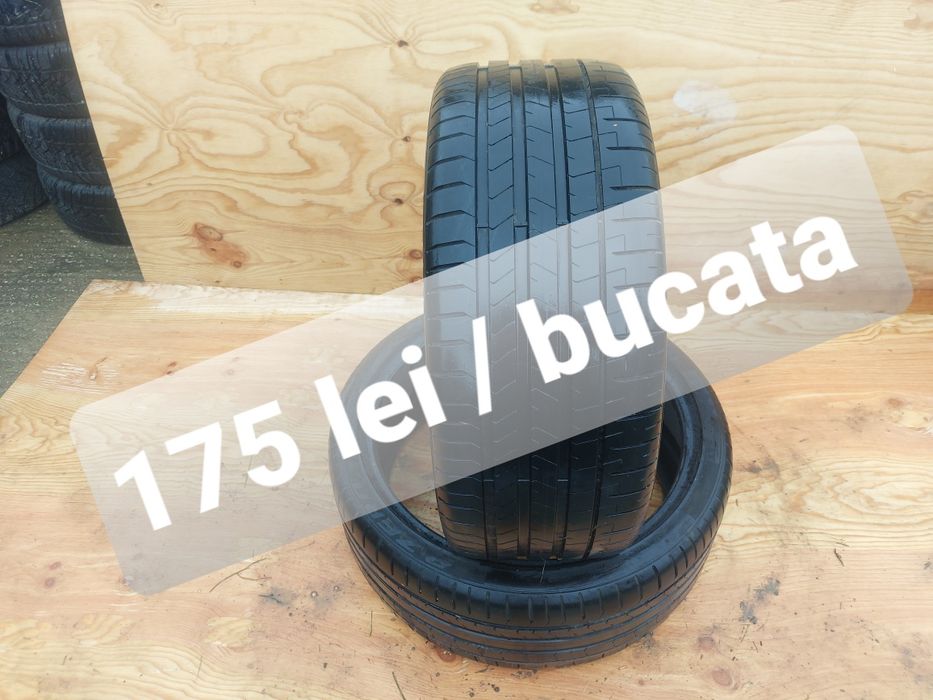 175 lei bucata! Doua anvelope de var 265 35 r22 Pirelli P Zero