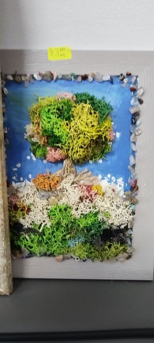 Декорации от жив скандинавски мъх