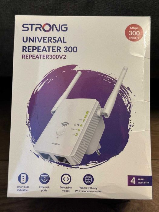 Repeater Wi-Fi STRONG Universal Repeater 300 – 300 Mbps