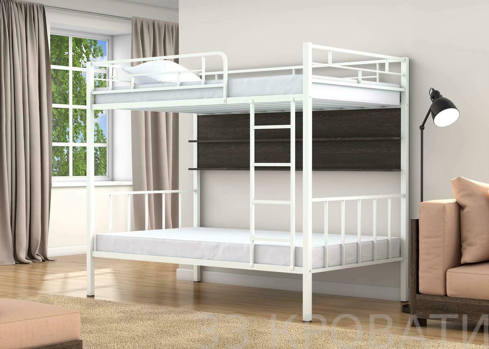 Металлические двухъярусная кровать. Икки каватли кровать