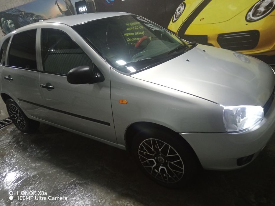Lada Kalina 2008 yil prapan gaz