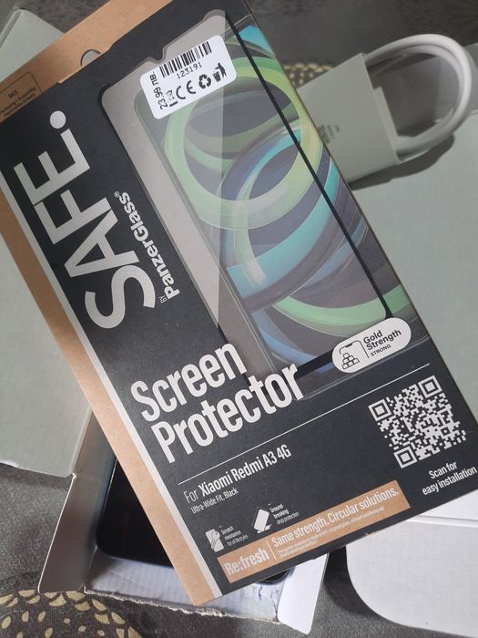 119лв.с Протектор чисто Нов Xiaomi Redmi A3