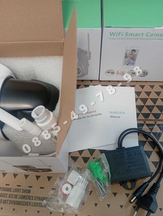 ICSEE. 12MP ULTRA HD  КАМЕРА С ДВА ОБЕКТИВА, ДВОЕН ЕКРАН (dual-screen  camera). Двойна камера. Въртяща се BULET + PTZ Водоустойчива за външна употреба