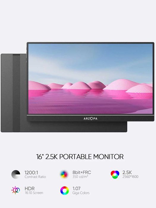 Портативные мониторы ARZOPA от официального дилера Скидка Arzopa Z1RC