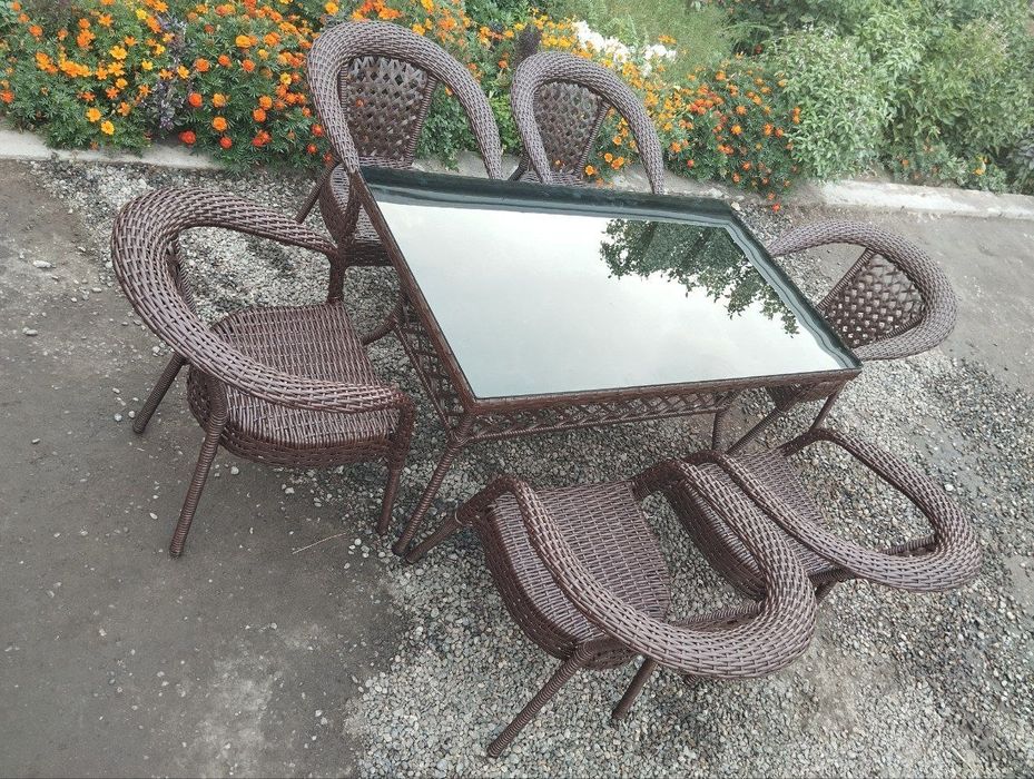 Optim ratan stol stullar olami