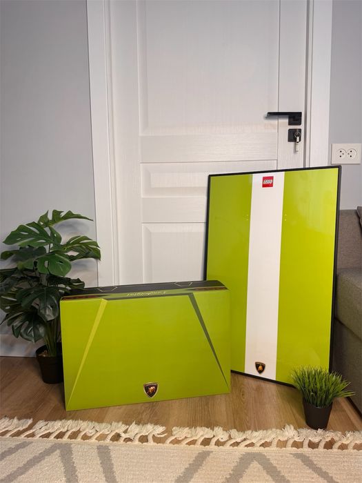 Lego Technic Lamborghini Sián — 3696 деталей | С рамкой | Лего Техник