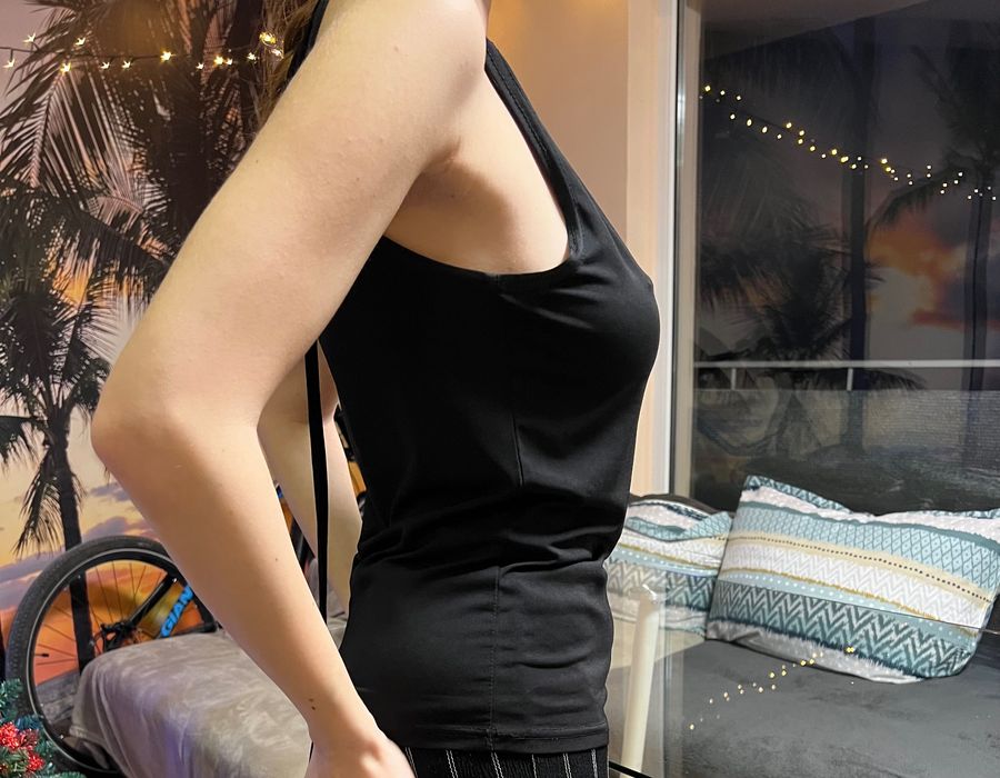 Блуза черна размер М