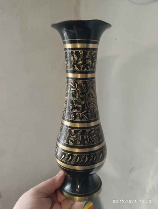 Ваза из латуни Индия СССР