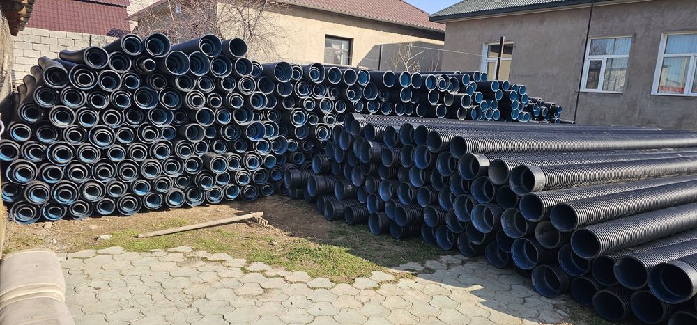 Гофрированный труба