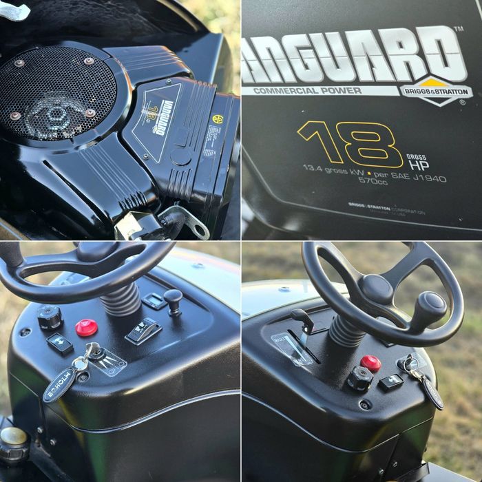 Tractoras iarba gazon Ultra Profesional Etesia Hidraulic VANGUARD!