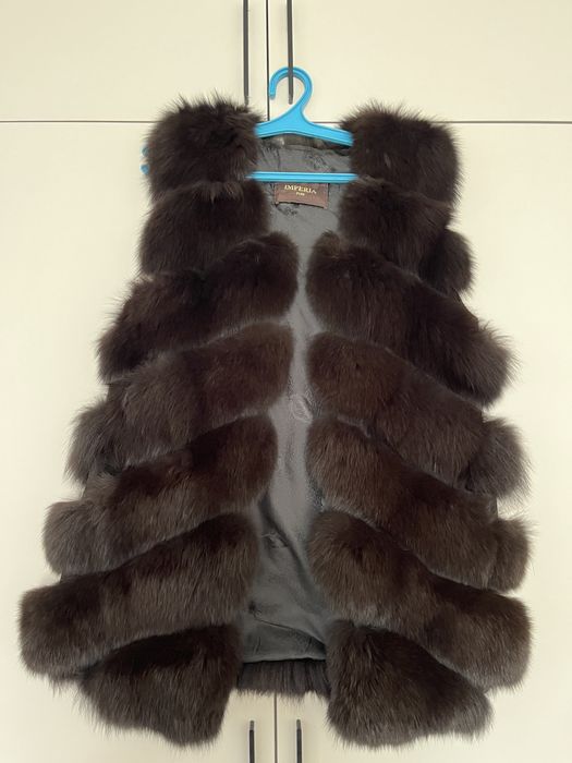 Жилетка меховая натуралка