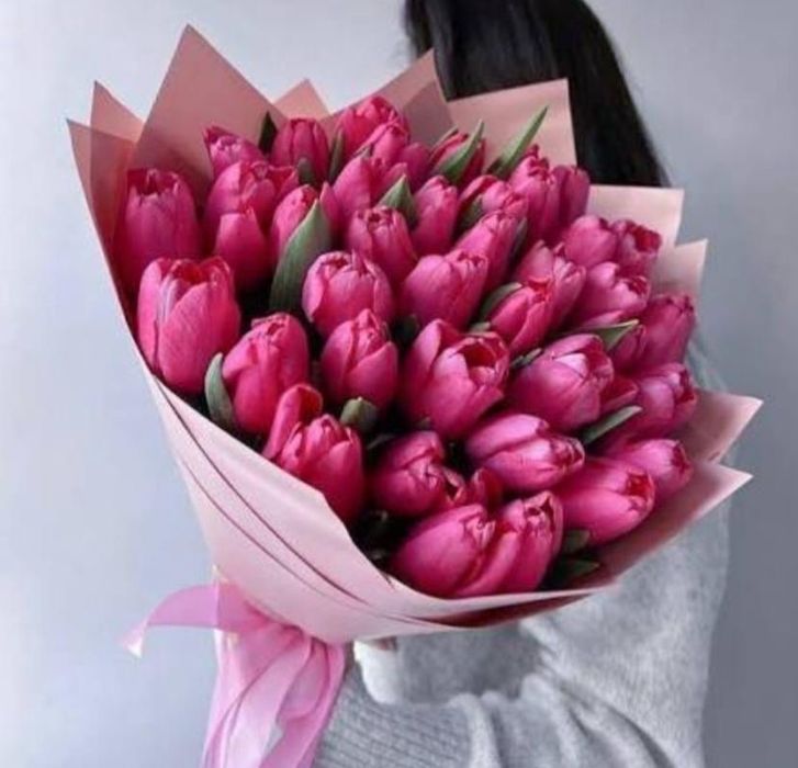 Премиум-тюльпаны к 8 Марта