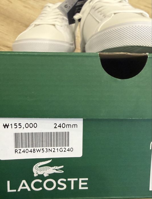 Кеды Lacoste кроссовки